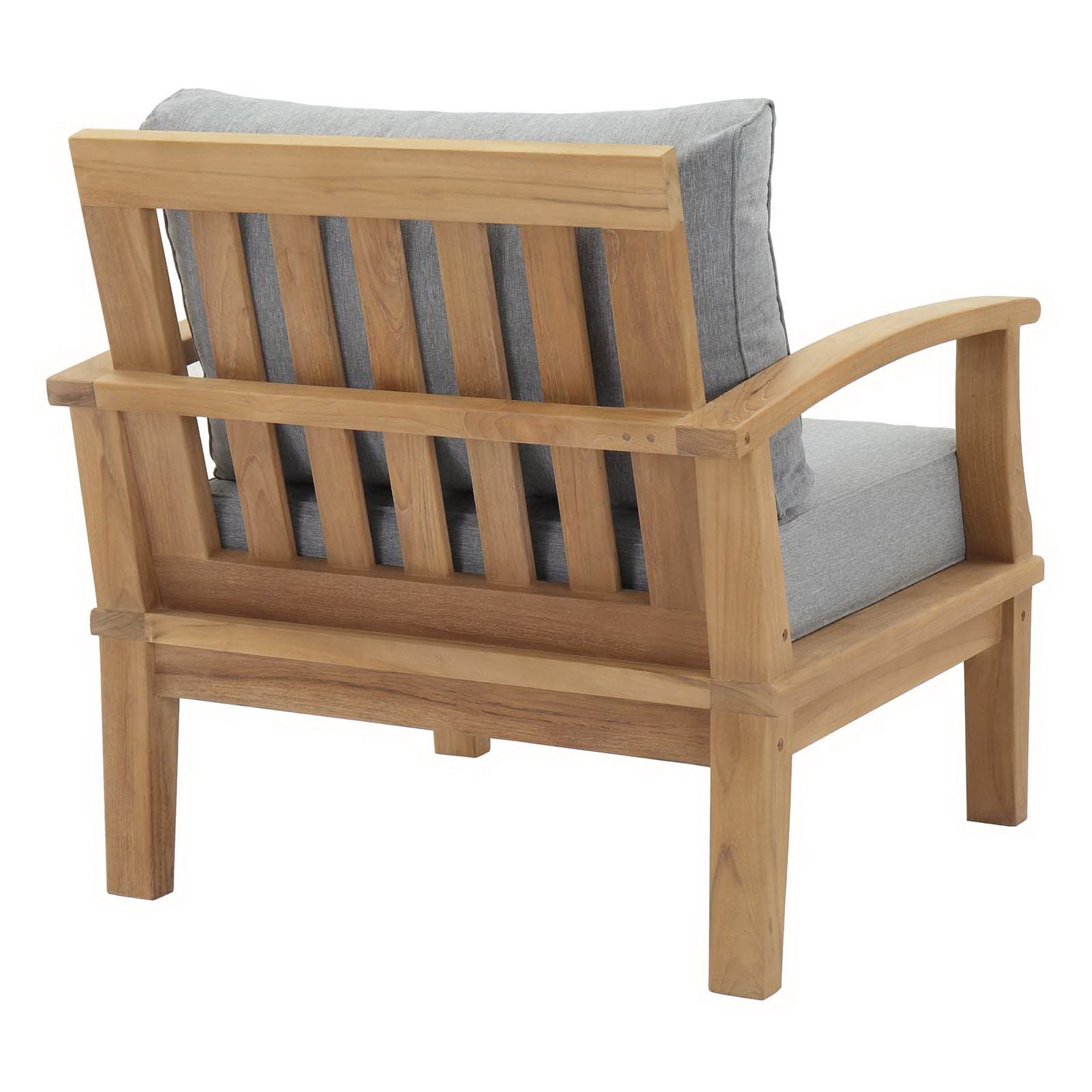 Melba Outdoor Teak Armchair