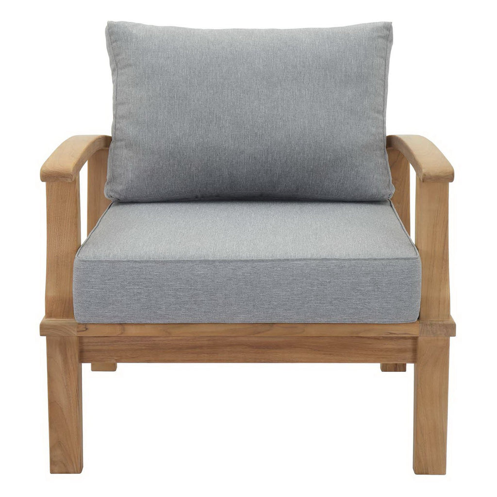 Melba Outdoor Teak Armchair