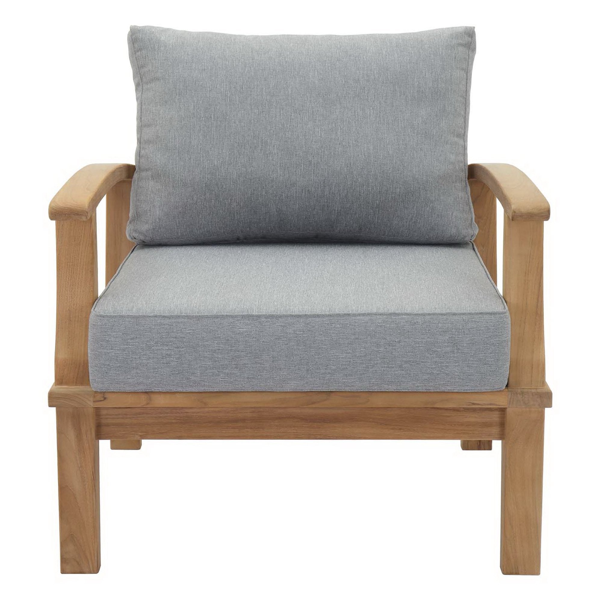 Melba Outdoor Teak Armchair