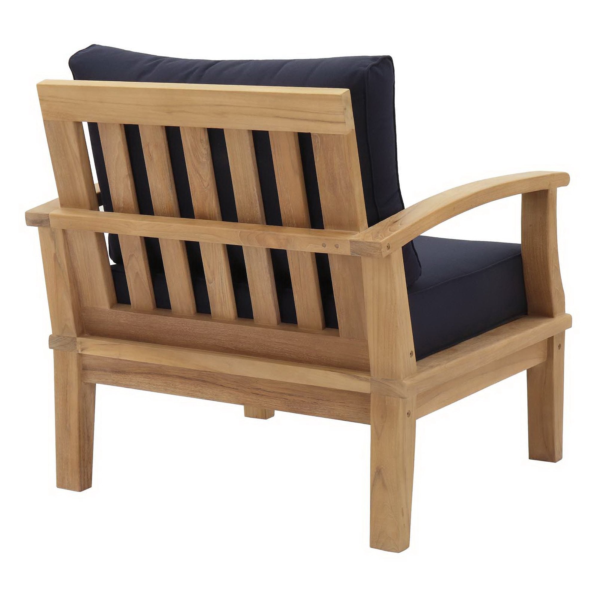 Melba Outdoor Teak Armchair