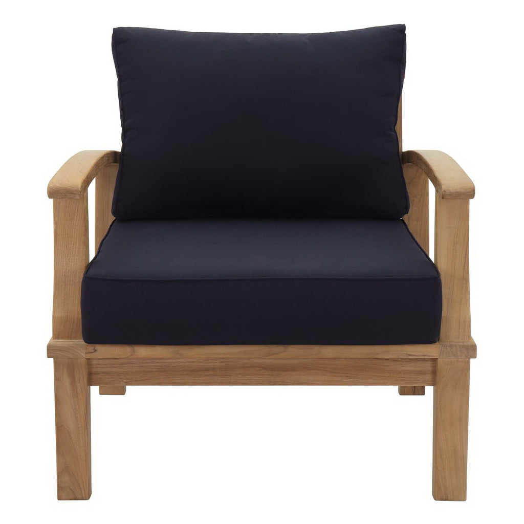 Melba Outdoor Teak Armchair