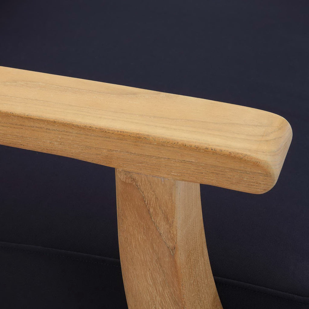 Melba Outdoor Teak Armchair