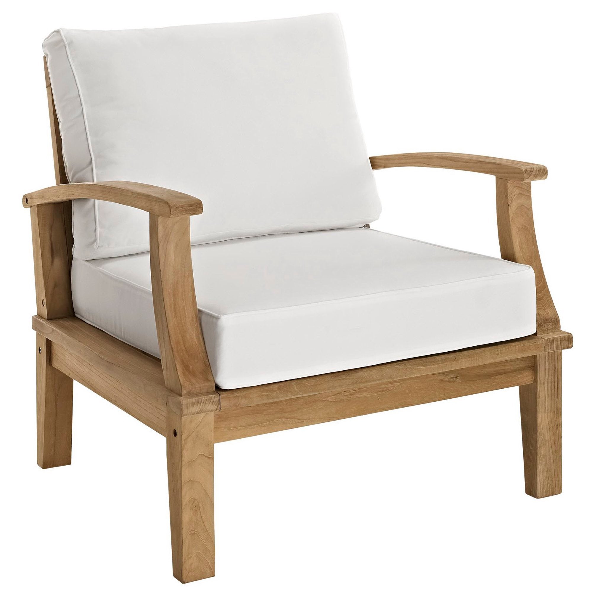 Melba Outdoor Teak Armchair