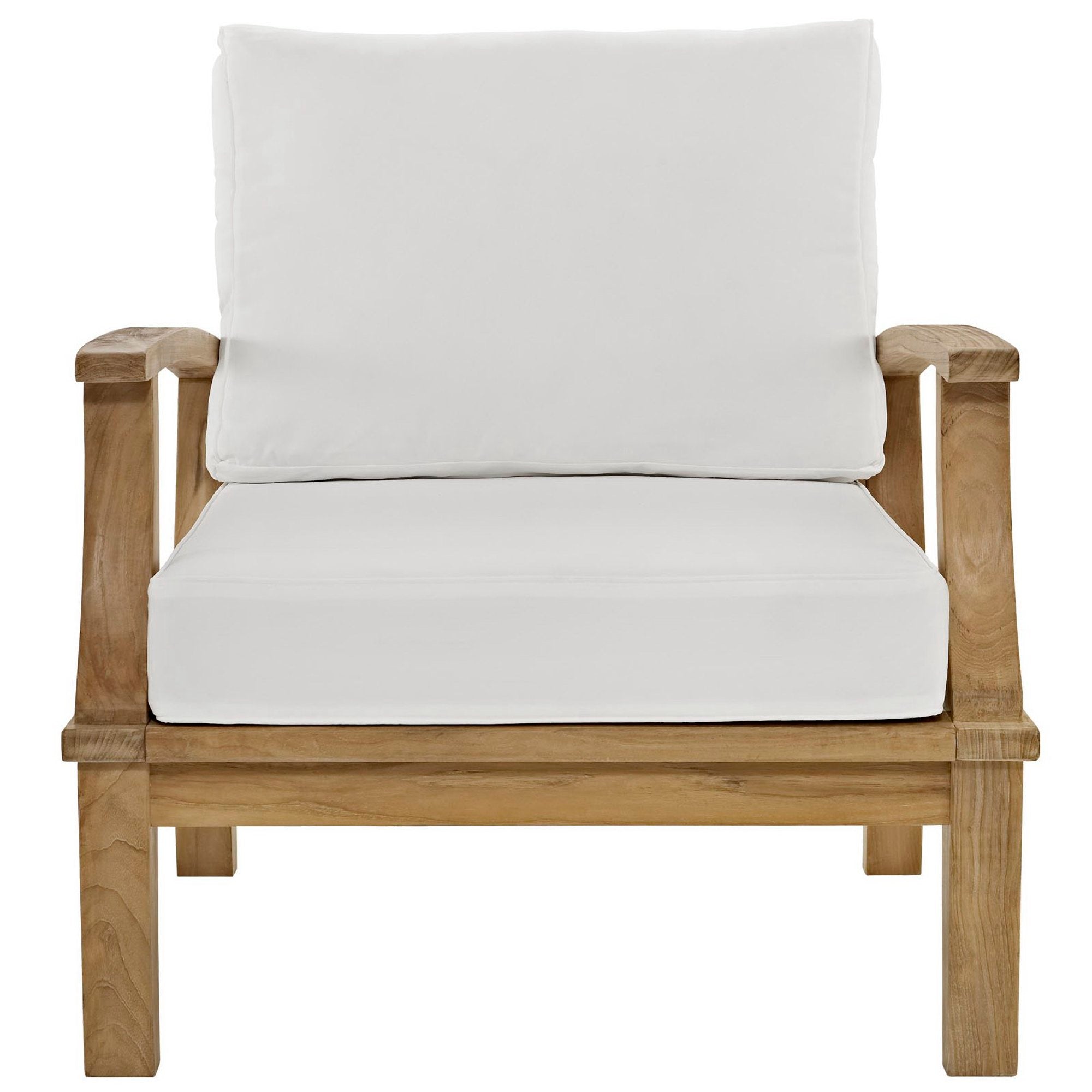 Melba Outdoor Teak Armchair