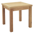 Melba Outdoor Teak Side Table