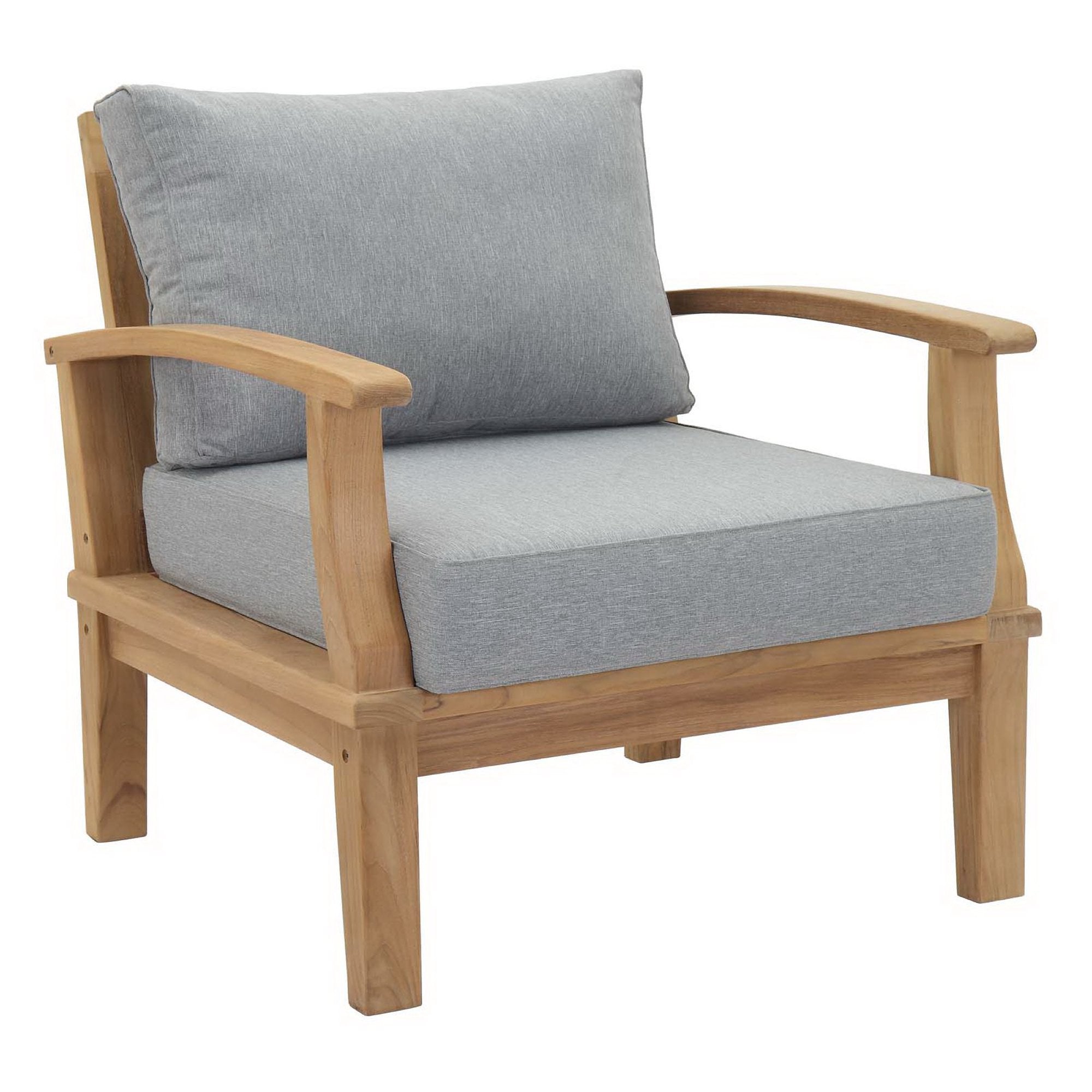 Melba 2 Piece Outdoor Teak Set 2 Chairs