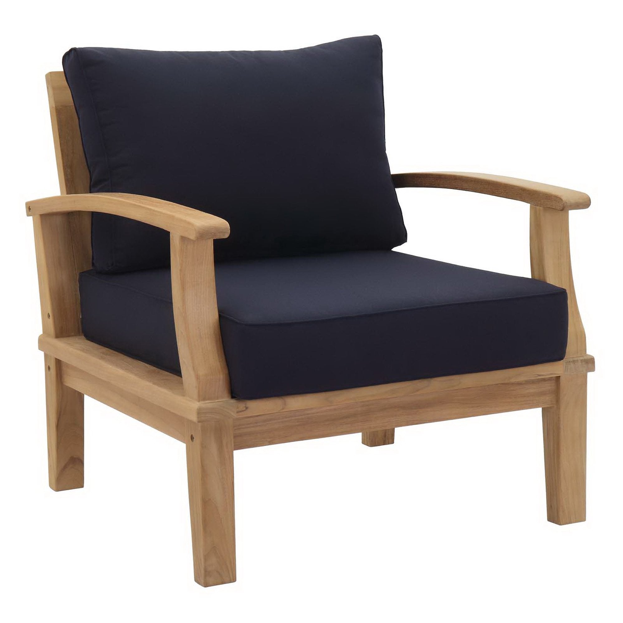 Melba 2 Piece Outdoor Teak Set 2 Chairs