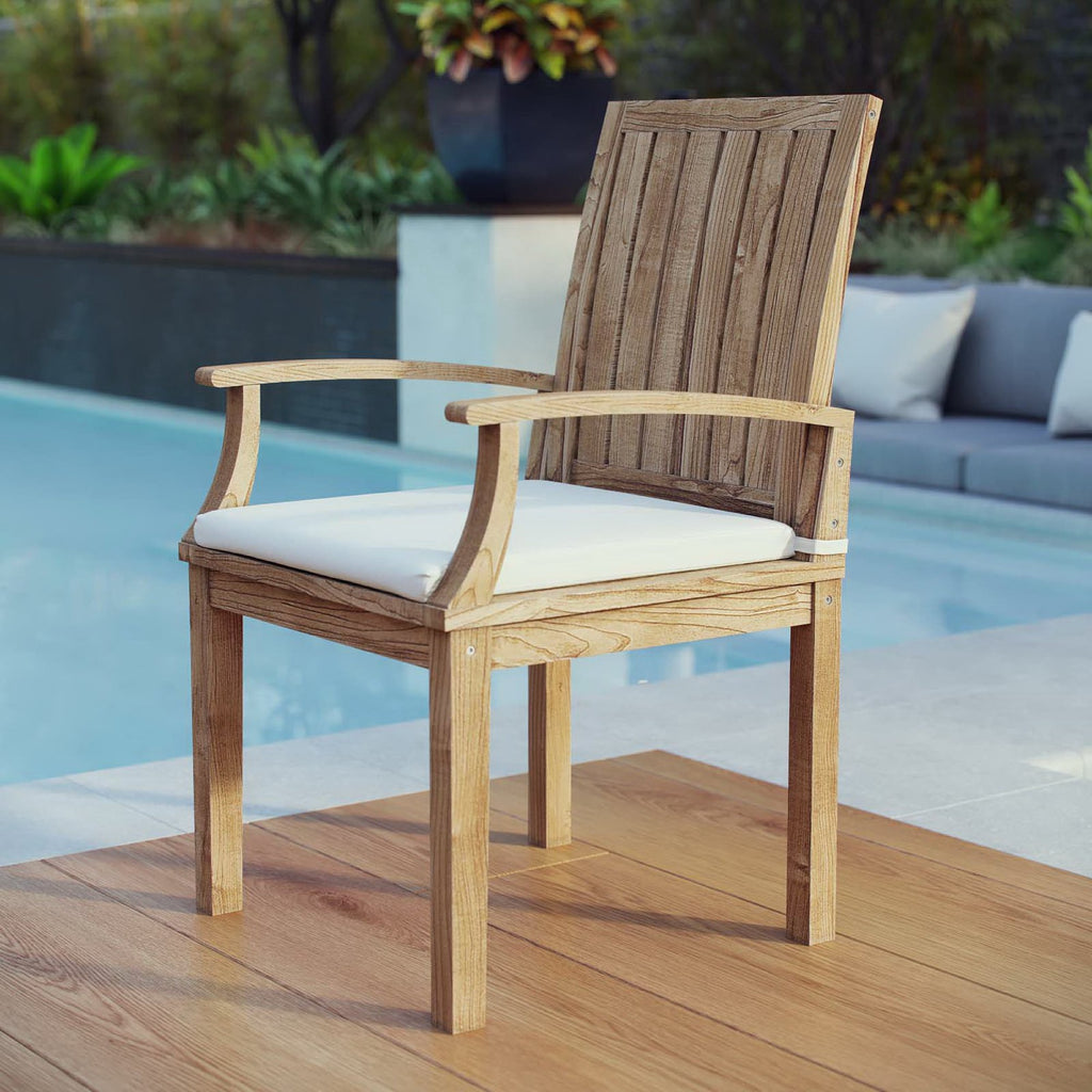 Melba Outdoor Teak Dining Chair