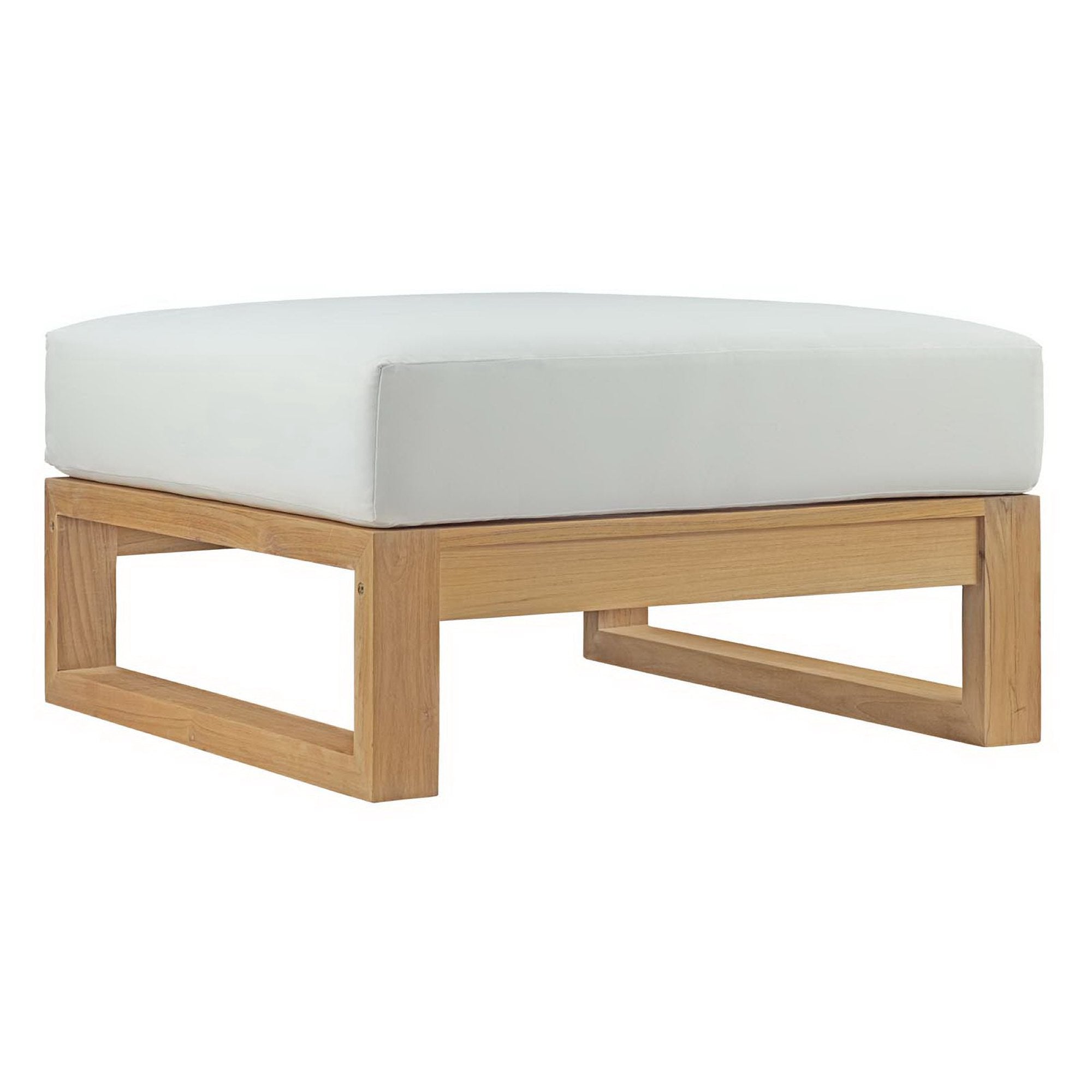 Euland Outdoor Teak Ottoman