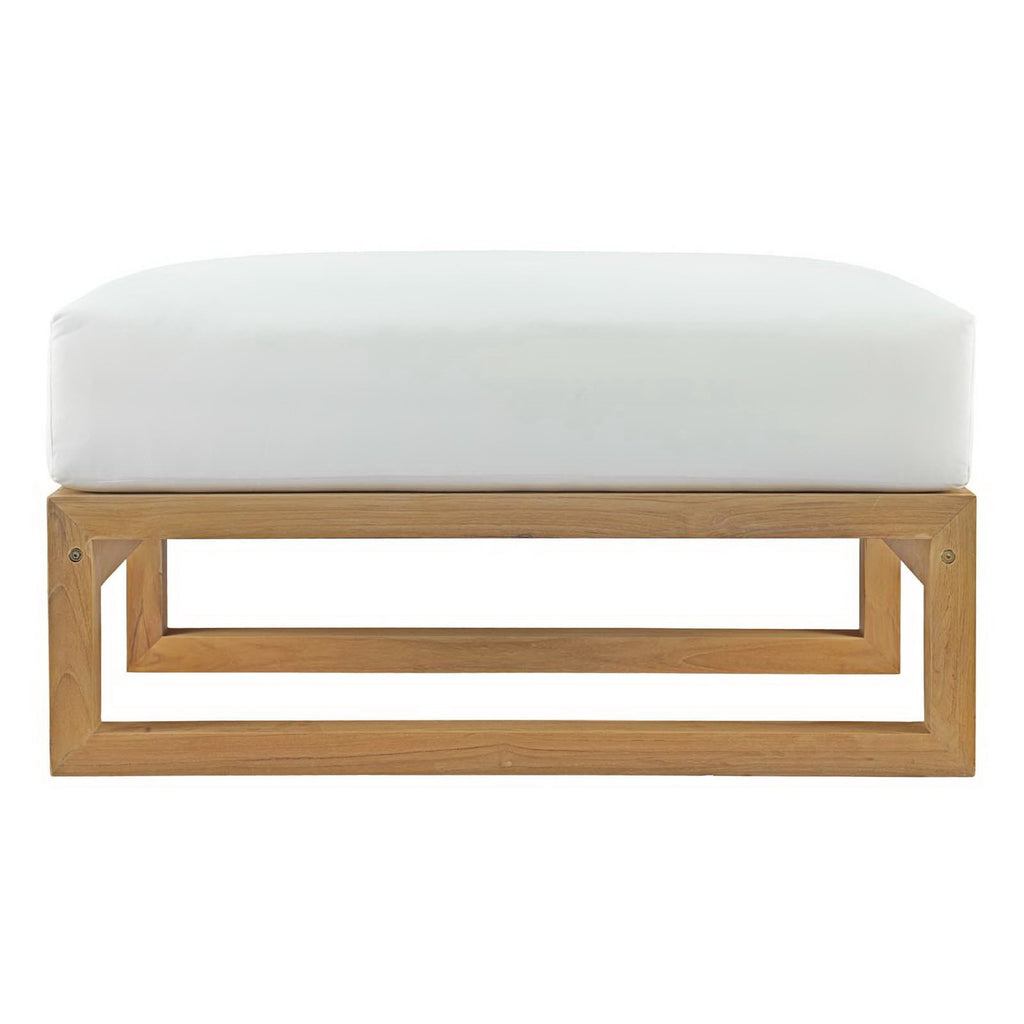 Euland Outdoor Teak Ottoman