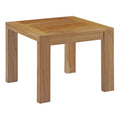 Euland Outdoor Wood Side Table