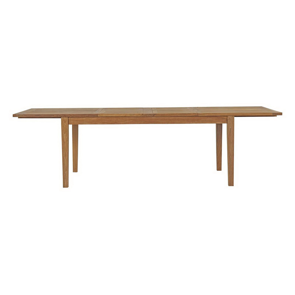 Melba Extendable Outdoor Teak Dining Table