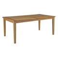 Melba 72 Inch Outdoor Teak Dining Table