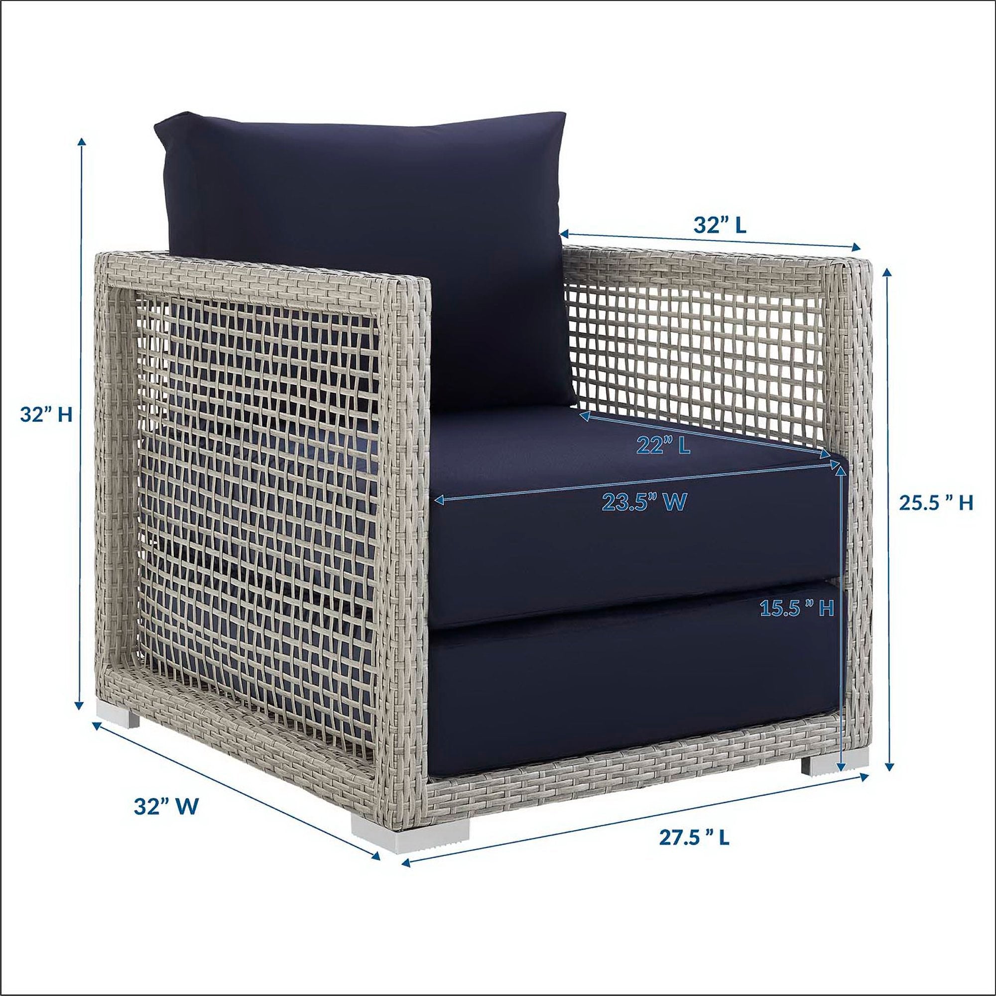 Acres Rattan Outdoor Armchair
