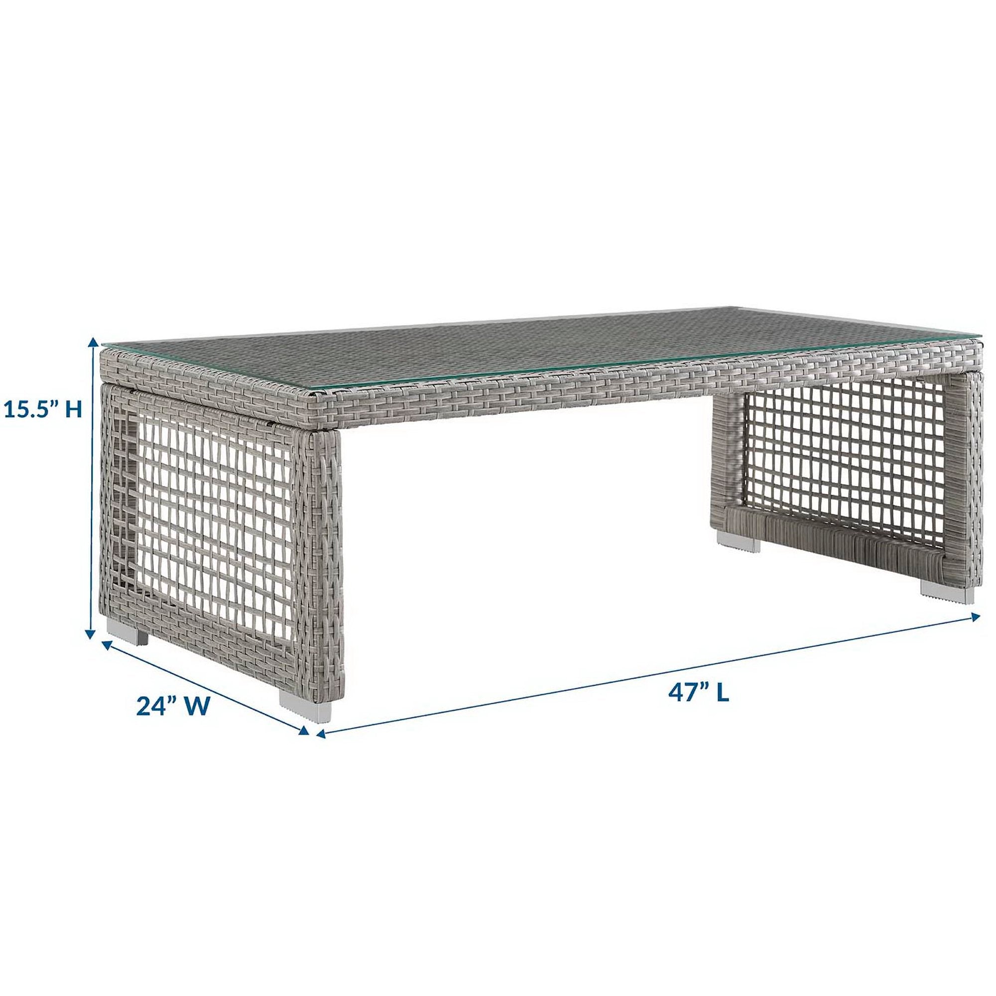 Acres Rattan Outdoor Coffee Table