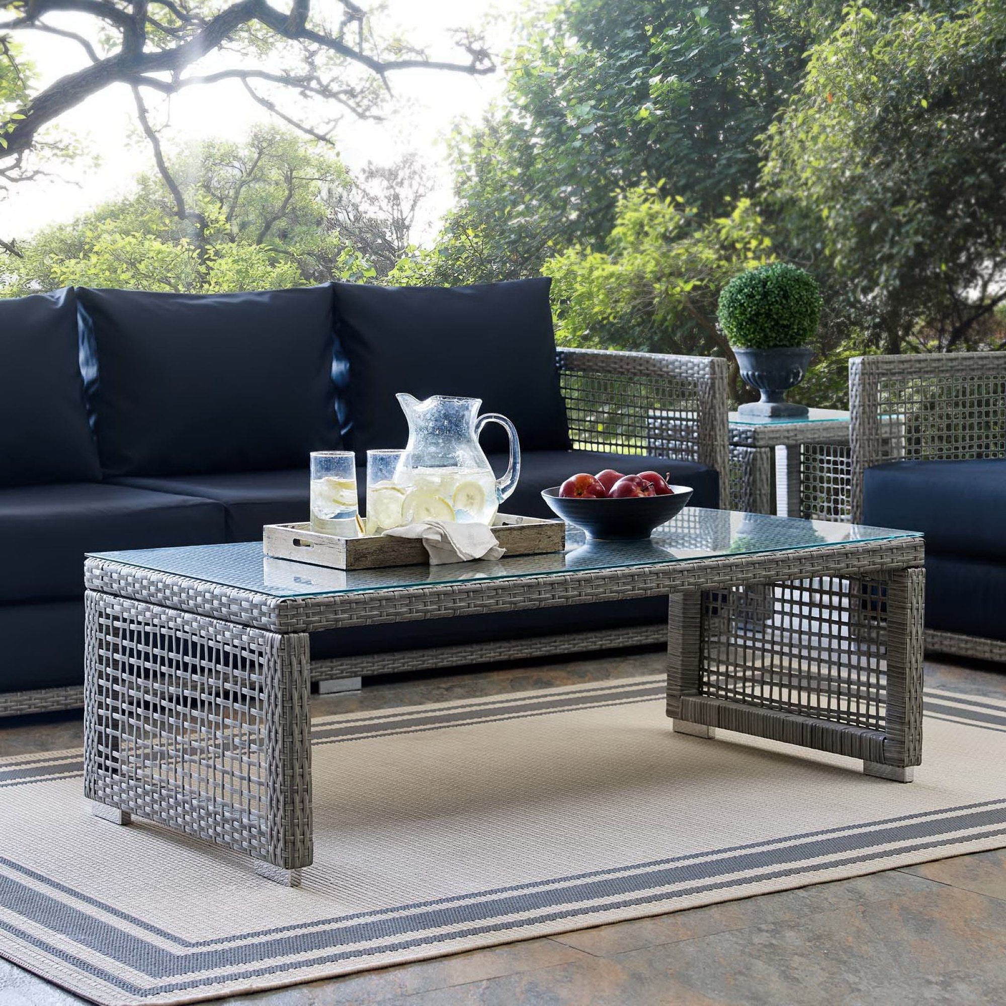 Acres Rattan Outdoor Coffee Table