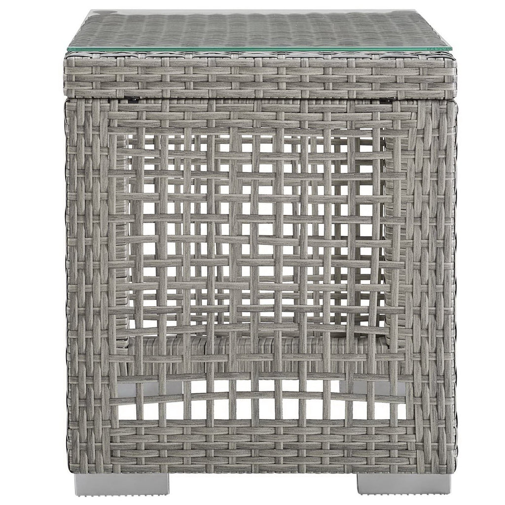 Acres Outdoor Wicker Rattan Side Table