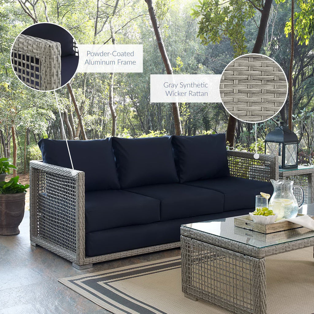Acres Wicker Rattan Sofa