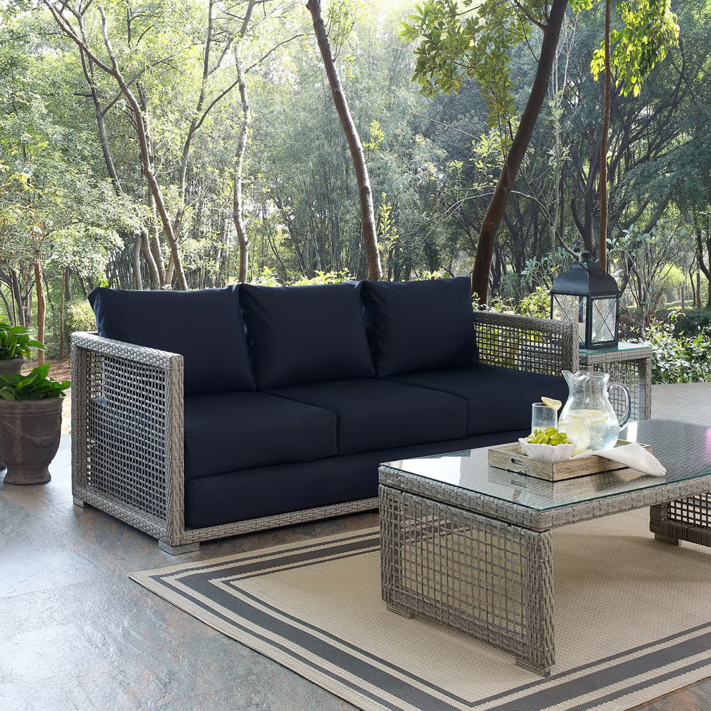 Acres Wicker Rattan Sofa