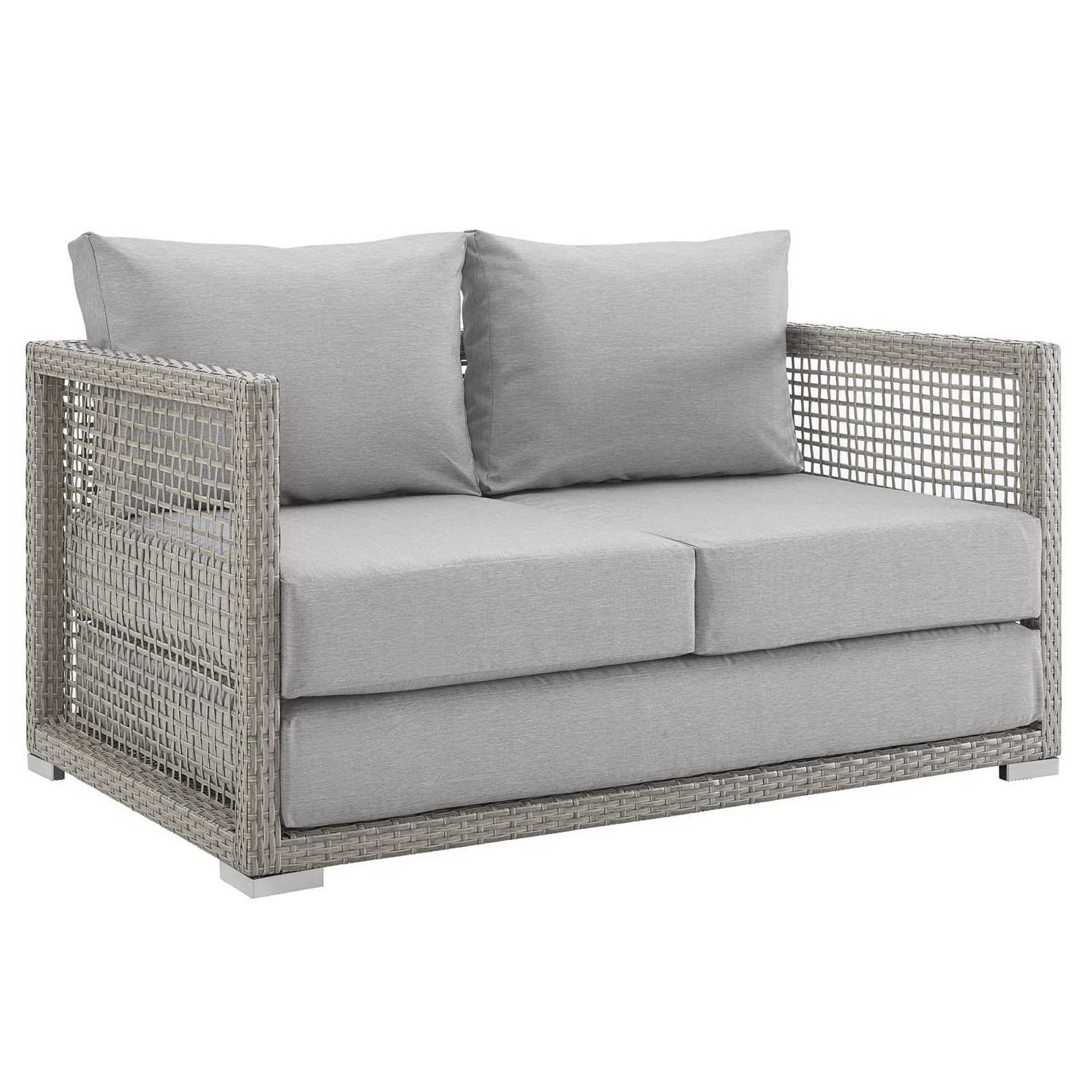 Acres Wicker Loveseat