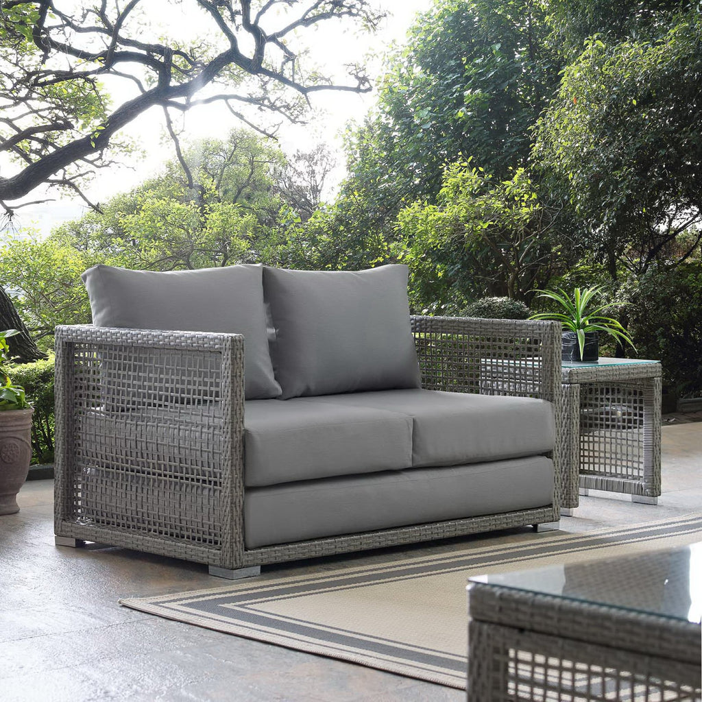 Acres Wicker Loveseat