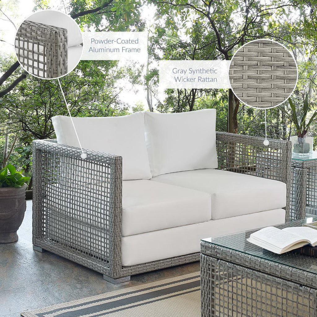 Acres Wicker Loveseat