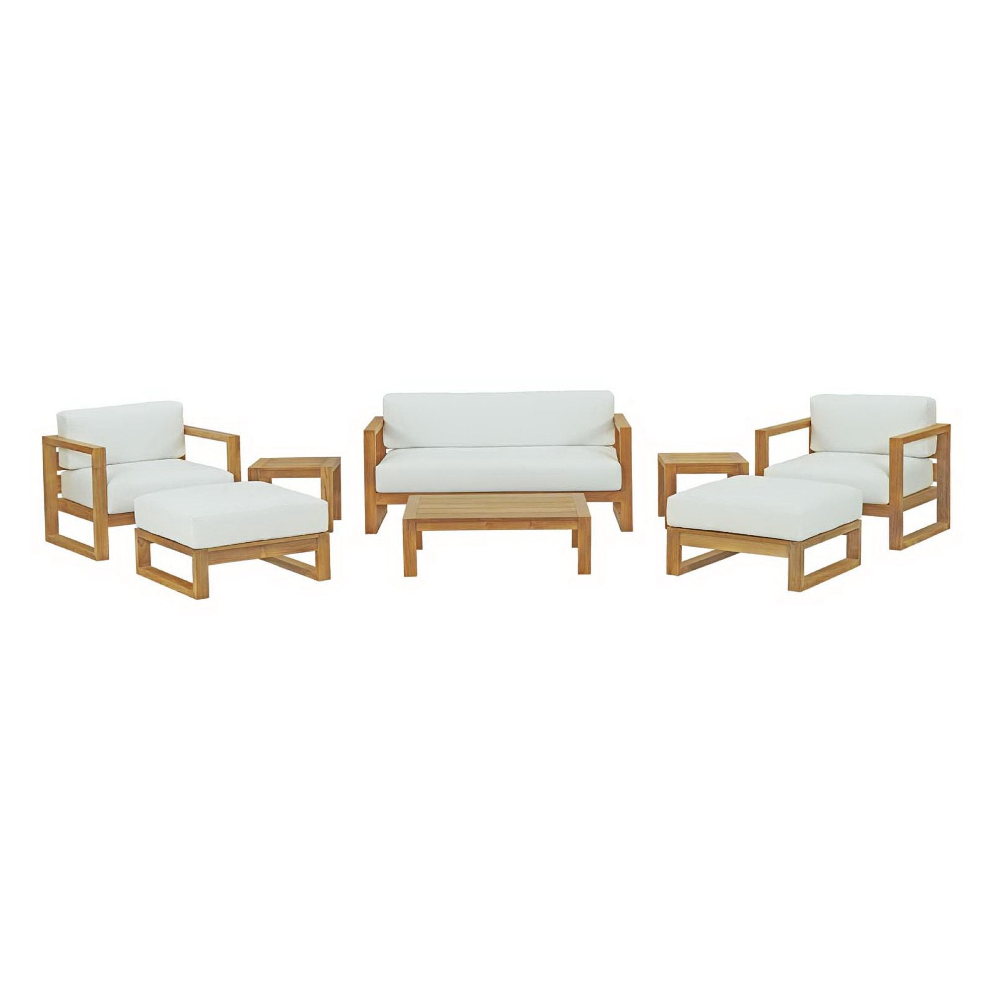 Euland 8 Piece Outdoor Teak Set