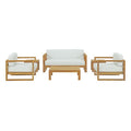 Euland 6 Piece Outdoor Teak Set