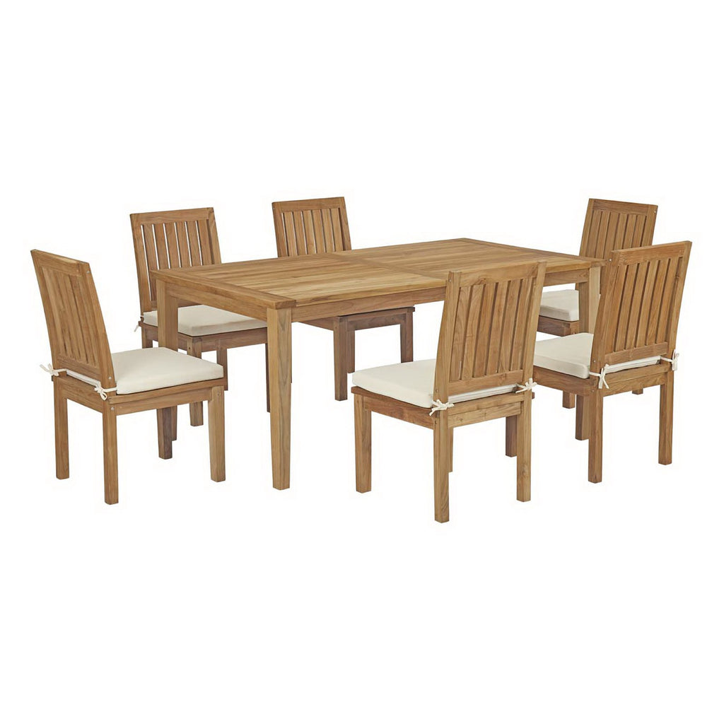 Melba 7 Piece Teak Dining Set