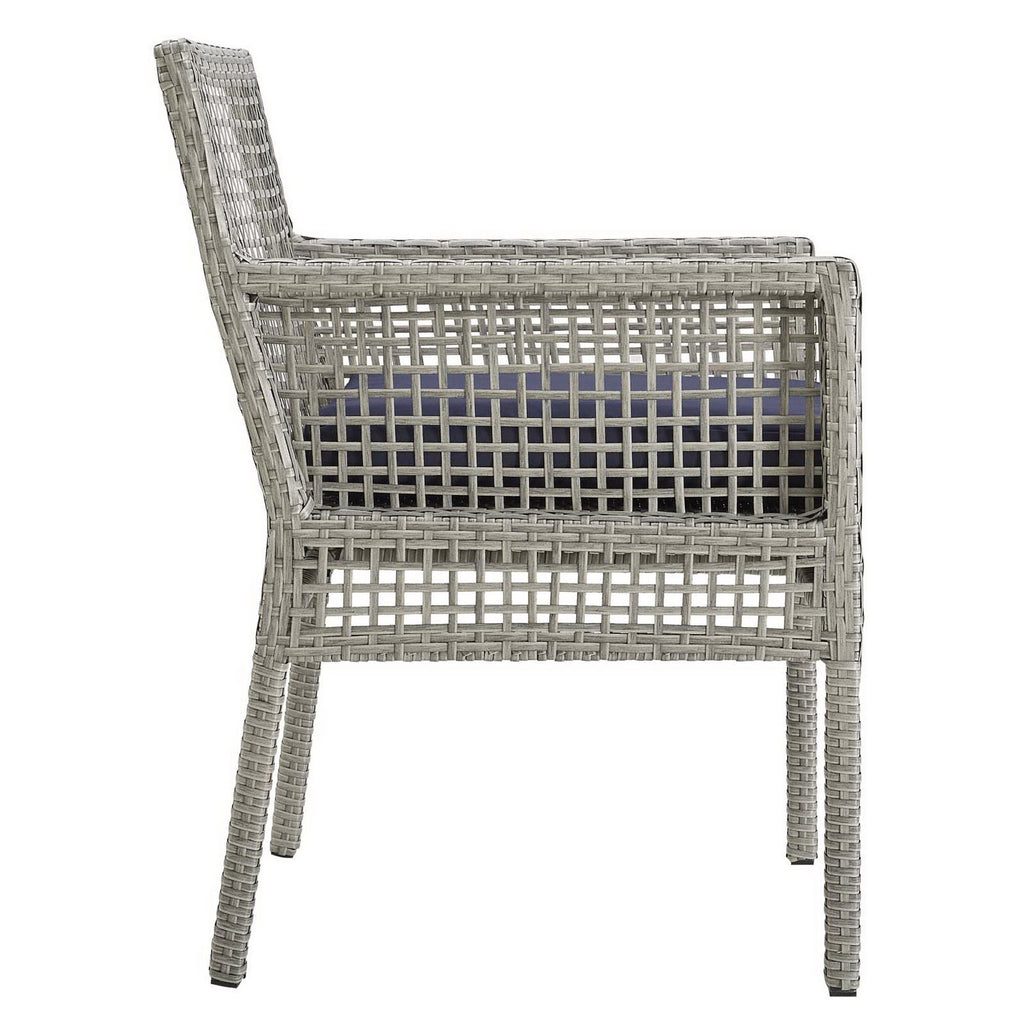 Acres 7 Piece Outdoor Wicker Rattan Dining Set