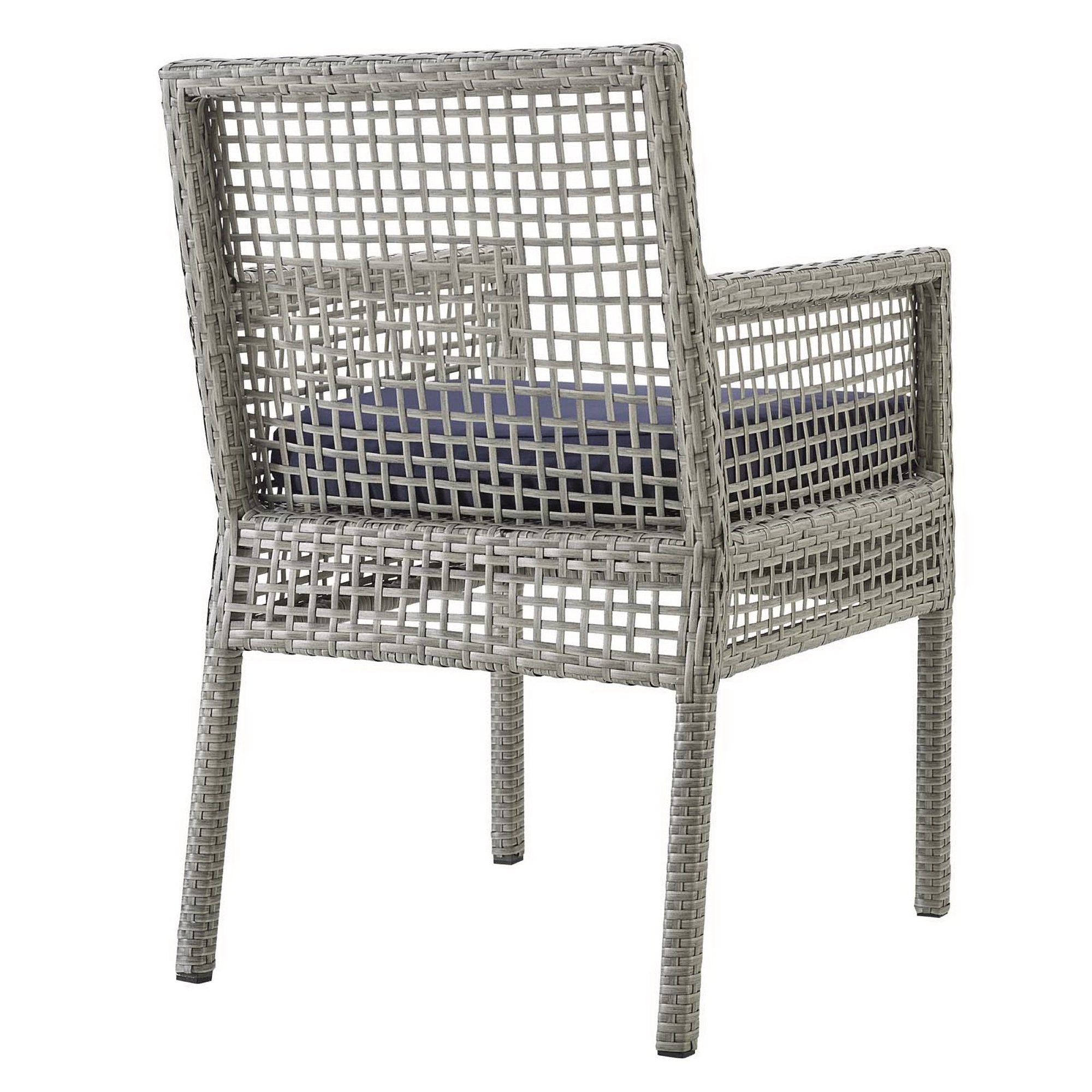 Acres 7 Piece Outdoor Wicker Rattan Dining Set