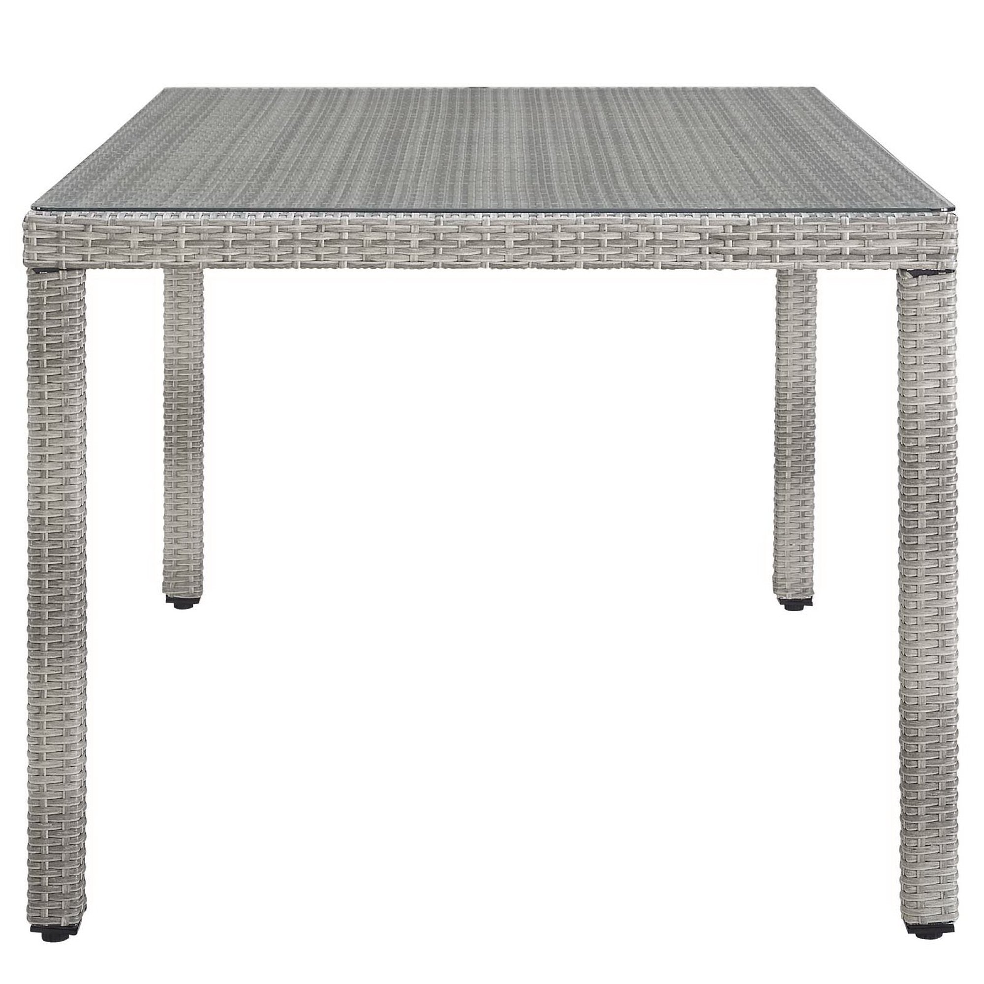 Acres 7 Piece Outdoor Wicker Rattan Dining Set