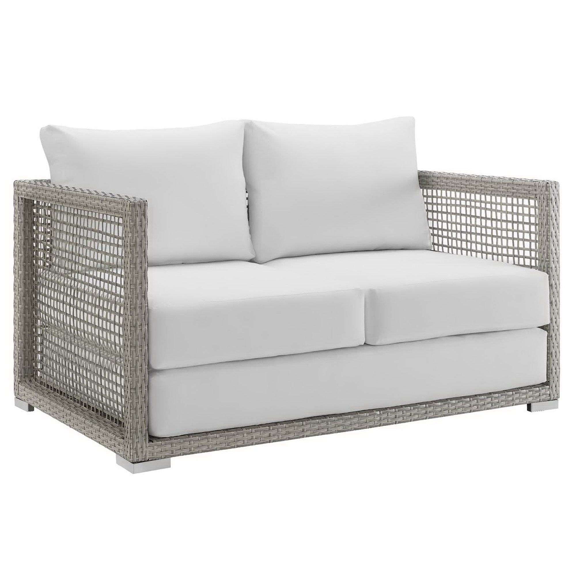 Acres 4 Piece Outdoor Wicker Rattan Set