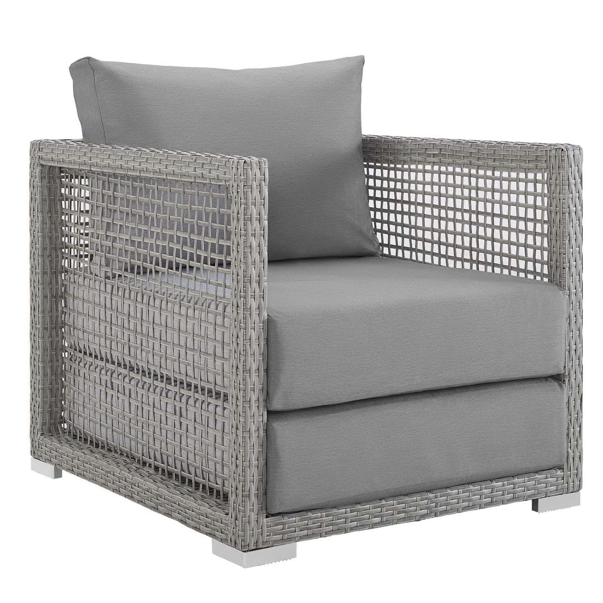 Acres 3 Piece Outdoor Wicker Rattan Set
