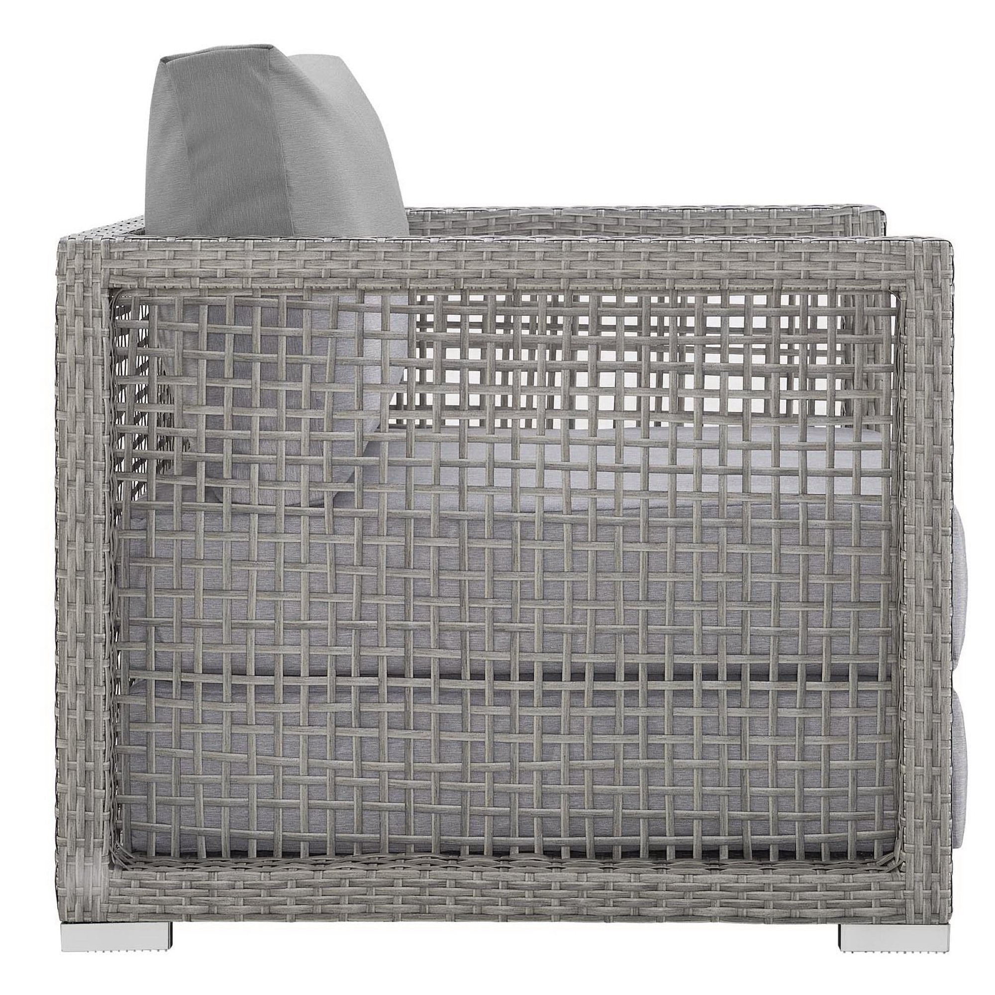 Acres 3 Piece Outdoor Wicker Rattan Set