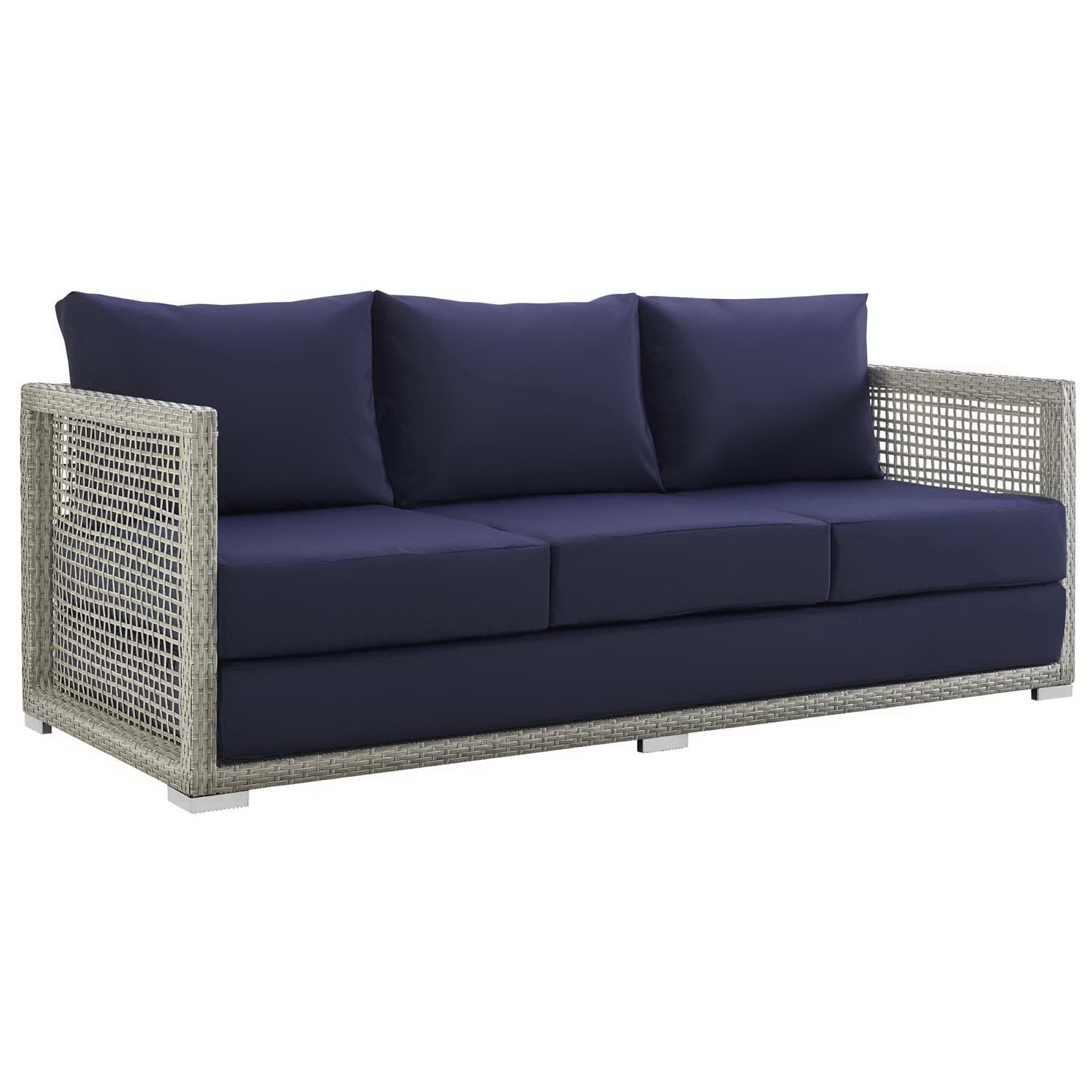 Acres 3 Piece Outdoor Wicker Rattan Set