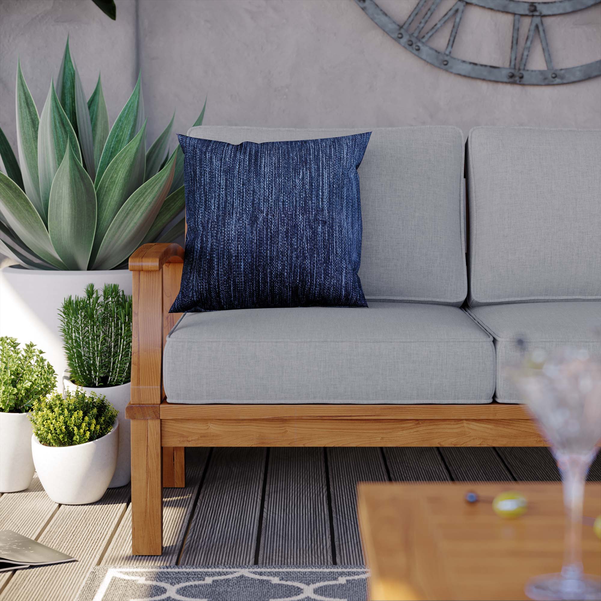 Melba Teak Sofa