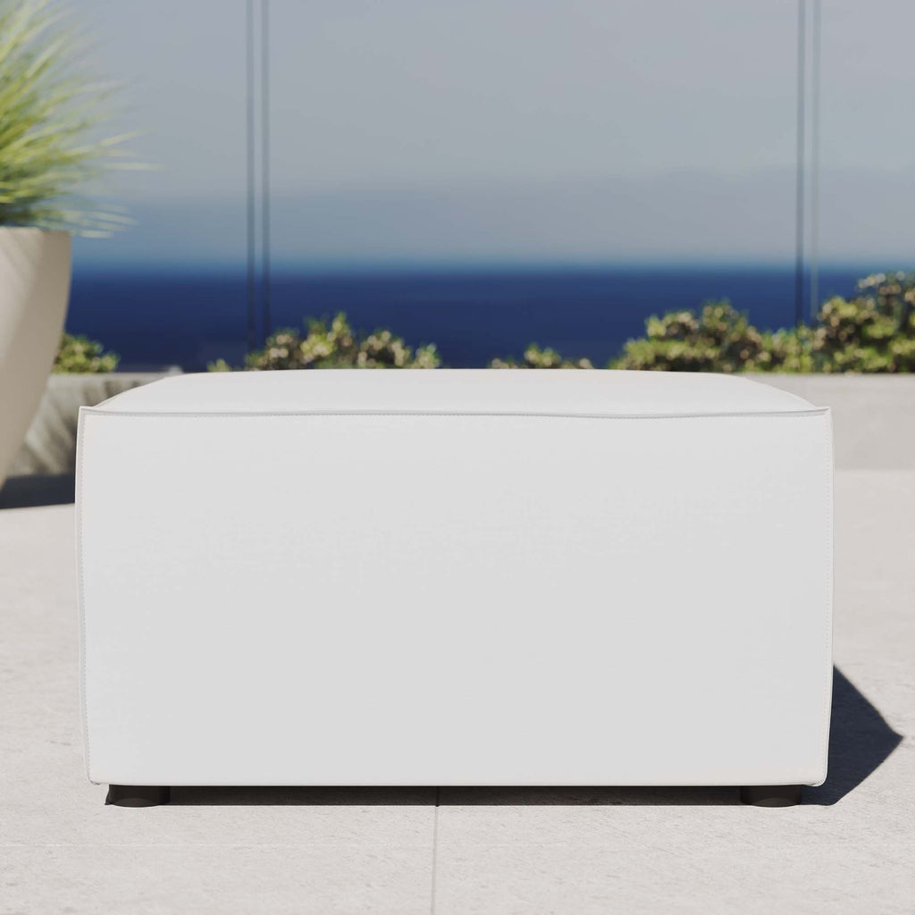 Brooke Outdoor Upholstered Ottoman