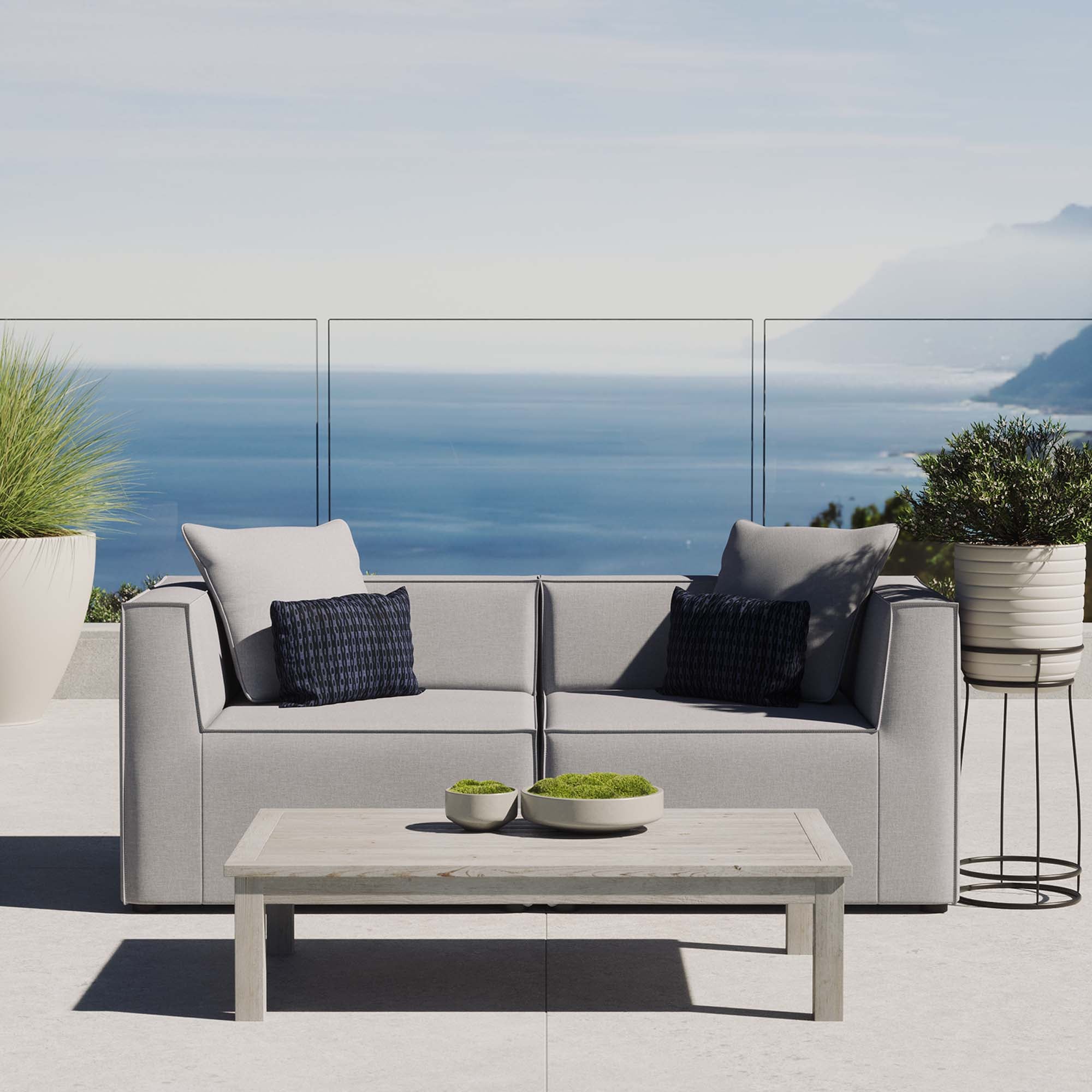 Sorrento 2 Piece Sectional Sofa