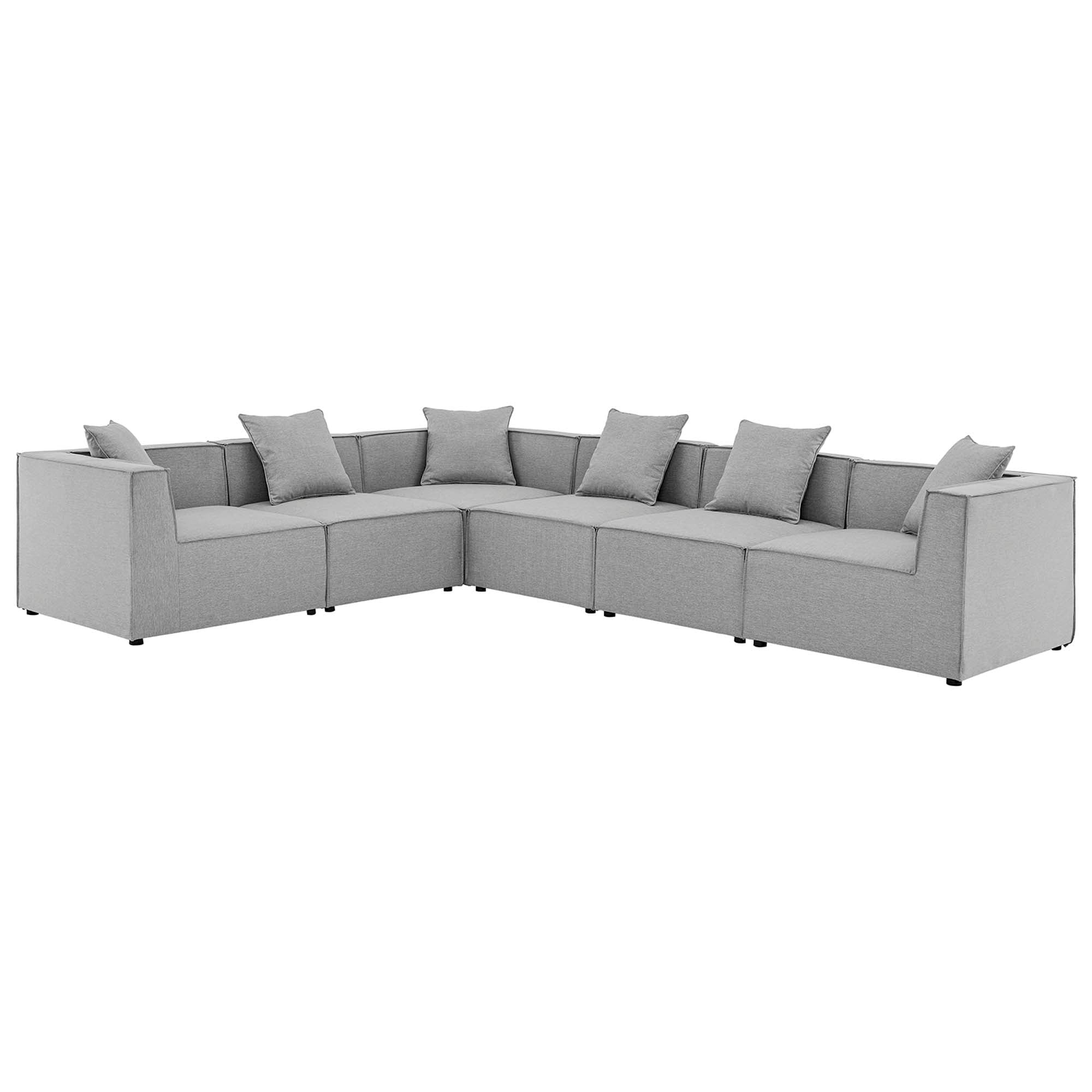 Sorrento 6 Piece Sectional Sofa