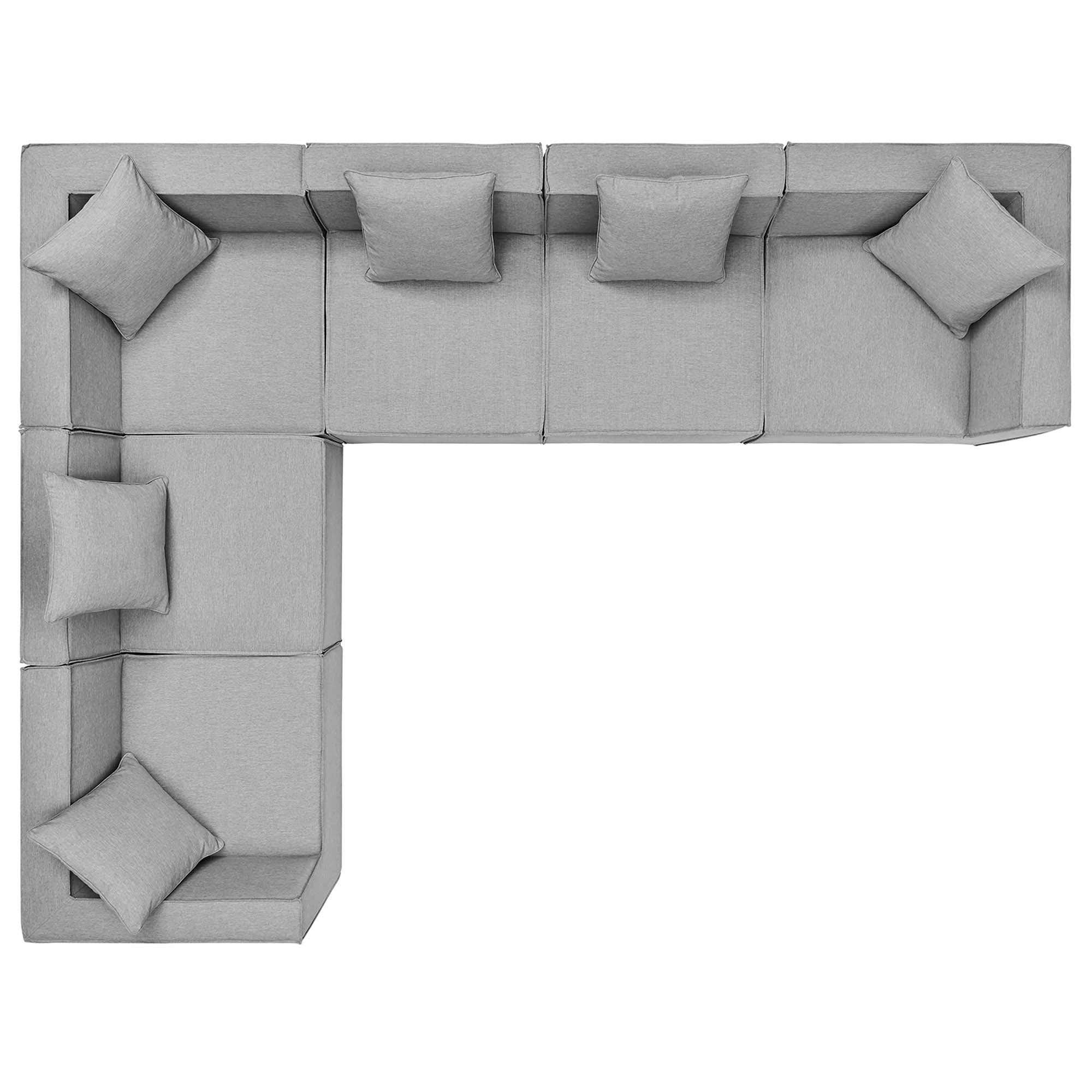 Sorrento 6 Piece Sectional Sofa