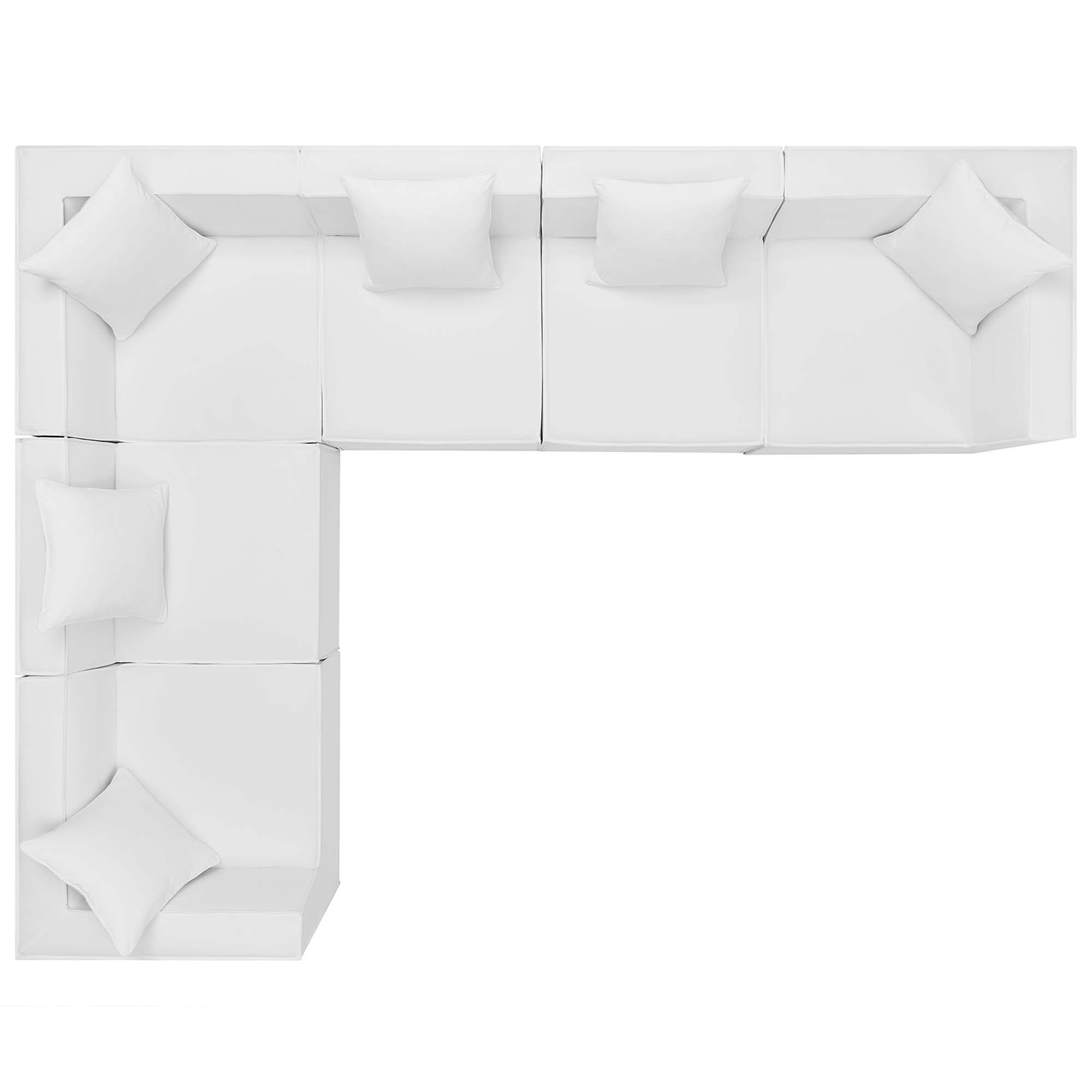 Sorrento 6 Piece Sectional Sofa
