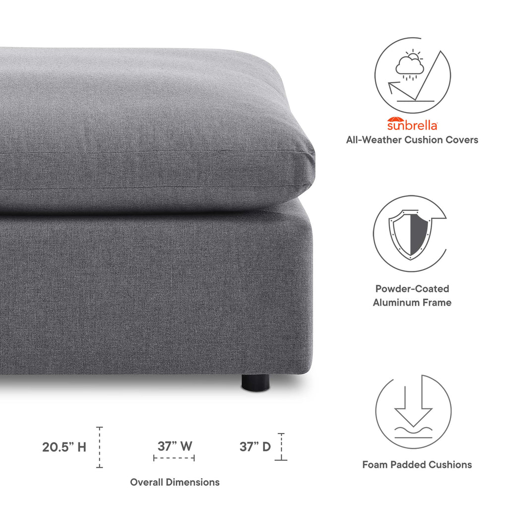 Gordon Sunbrella Outdoor Ottoman