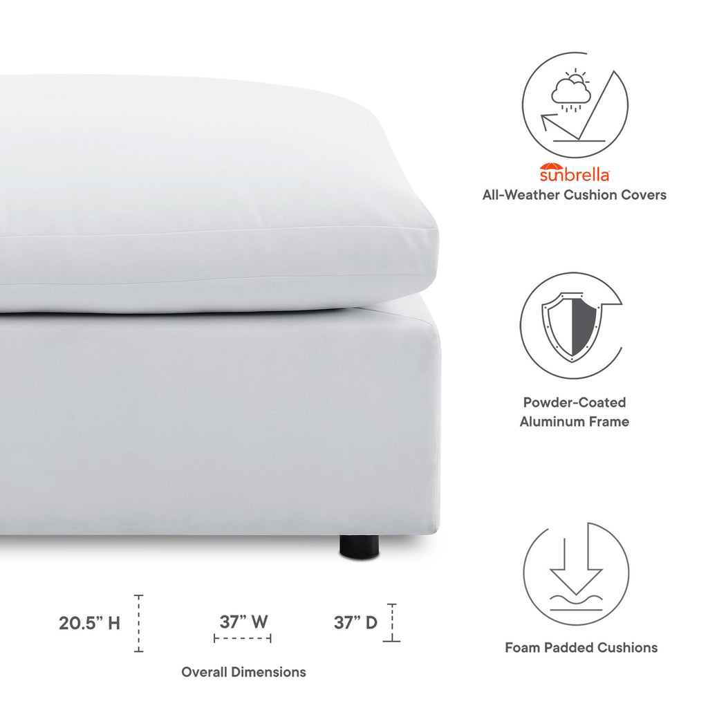 Gordon Sunbrella Outdoor Ottoman