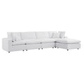 Gordon 5 Piece Sunbrella Right Facing Sectional Sofa