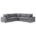 Gordon 5 Piece Sunbrella Sectional Sofa with Arms