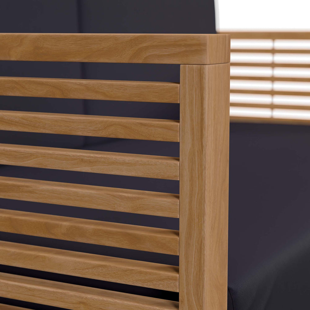 Barkley Teak Loveseat