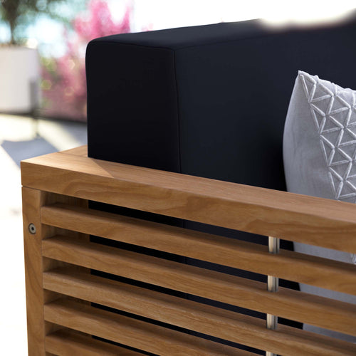 Barkley Teak Loveseat
