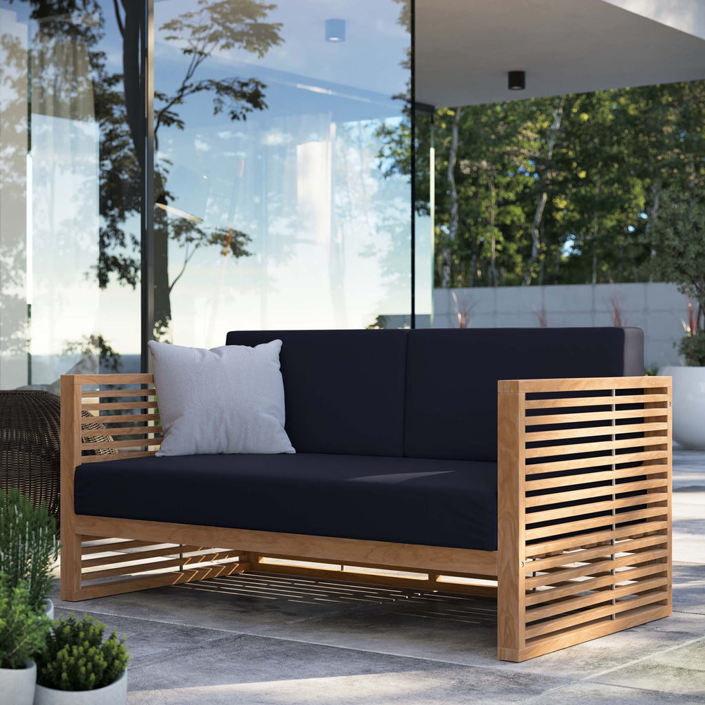 Barkley Teak Loveseat