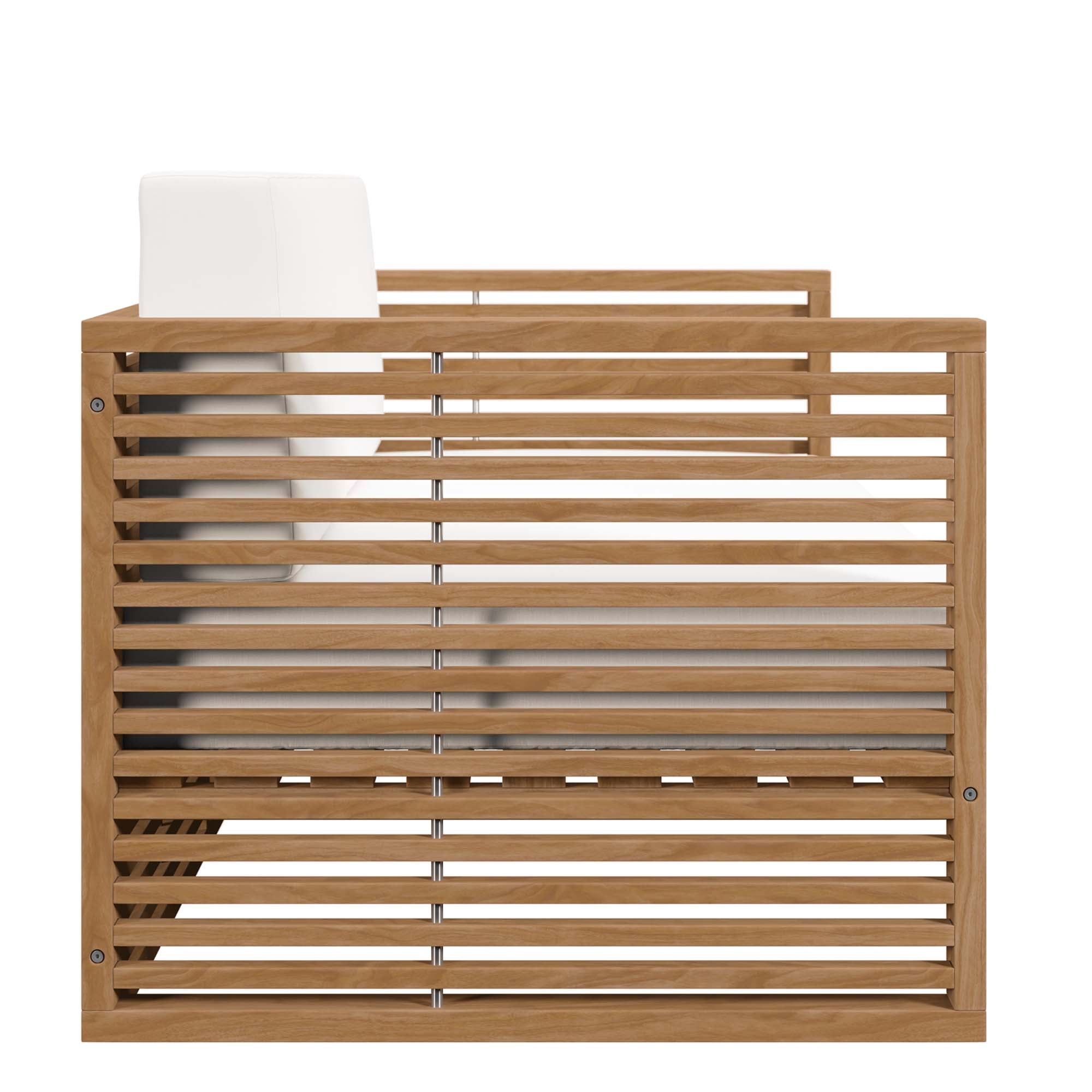 Barkley Teak Loveseat